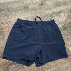 Ten thousand session short, 5”, navy blue, excellent (never worn)